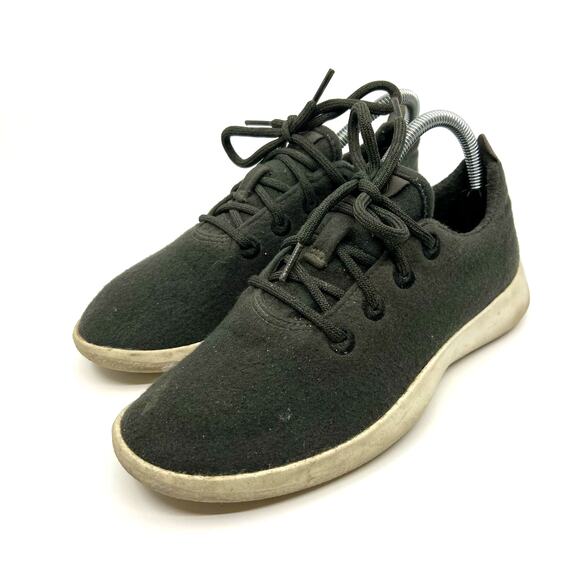 Allbirds Woolrunner Green Sneakers Women's 8 US - Picture 1 of 9
